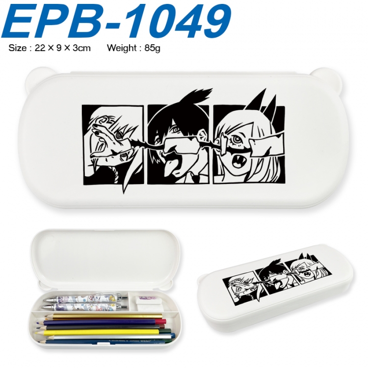 Chainsawman Anime peripheral UV printed PP material stationery box 22X9X3CM