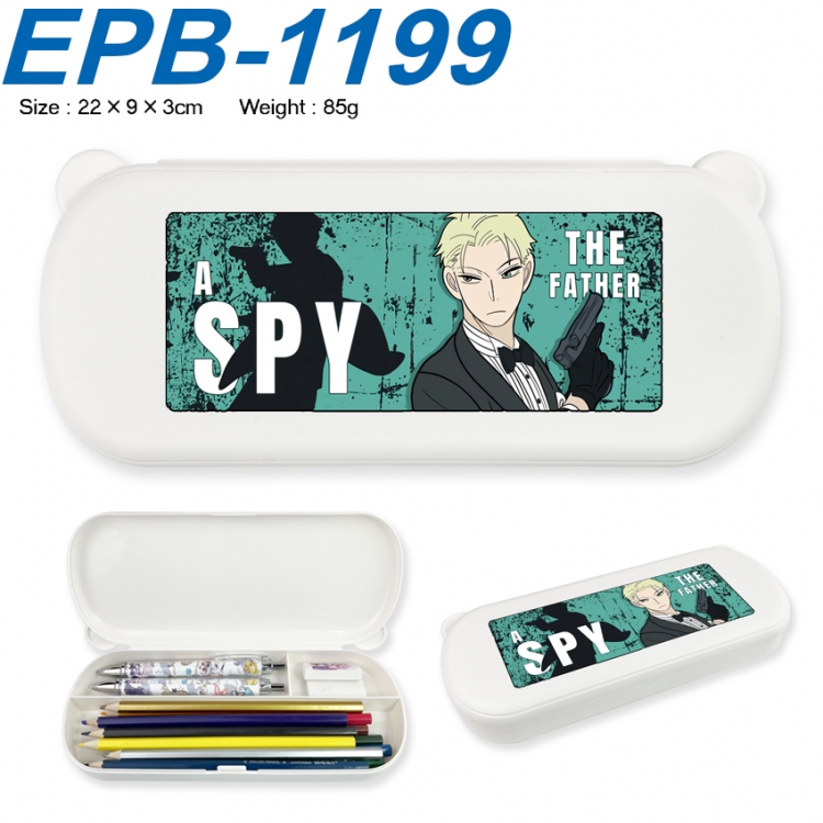 SPY×FAMILY Anime peripheral UV printed PP material stationery box 22X9X3CM