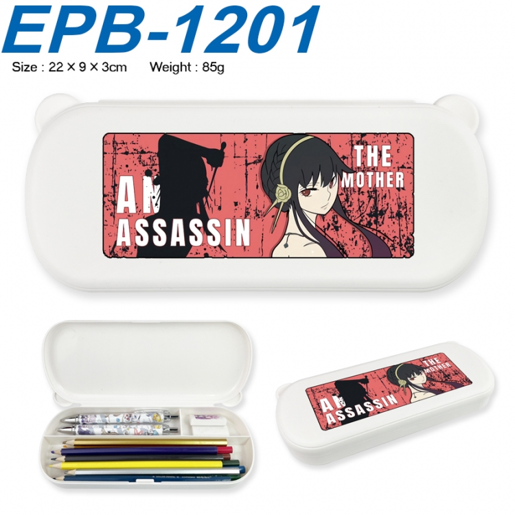 SPY×FAMILY Anime peripheral UV printed PP material stationery box 22X9X3CM