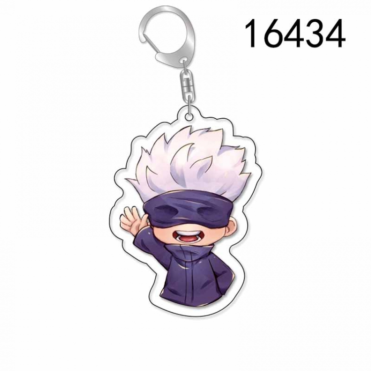Jujutsu Kaisen Anime Acrylic Keychain Charm price for 5 pcs