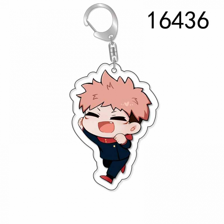 Jujutsu Kaisen Anime Acrylic Keychain Charm price for 5 pcs