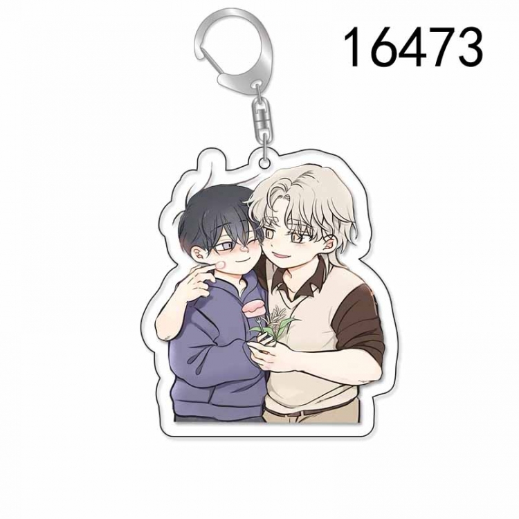 Seaside Night Anime Acrylic Keychain Charm price for 5 pcs