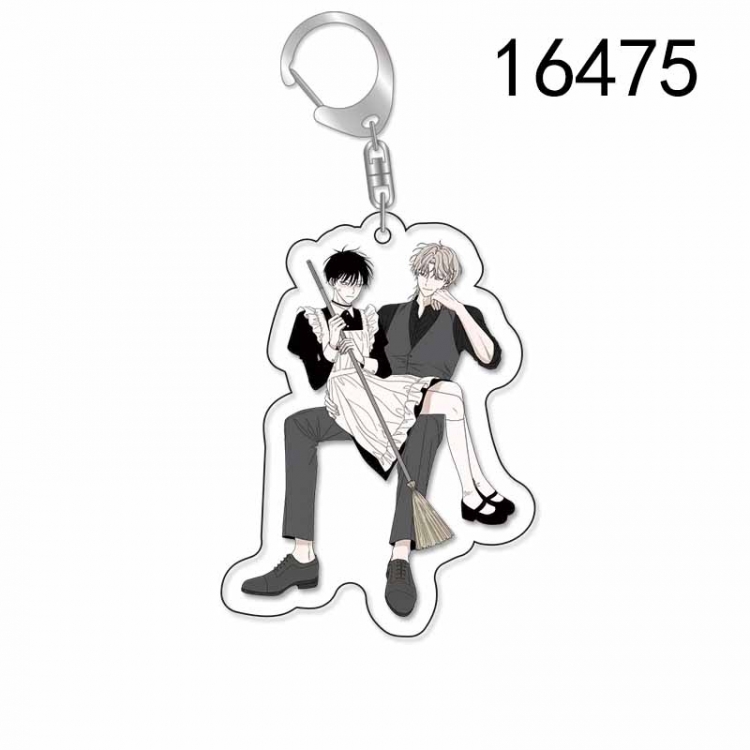 Seaside Night Anime Acrylic Keychain Charm price for 5 pcs