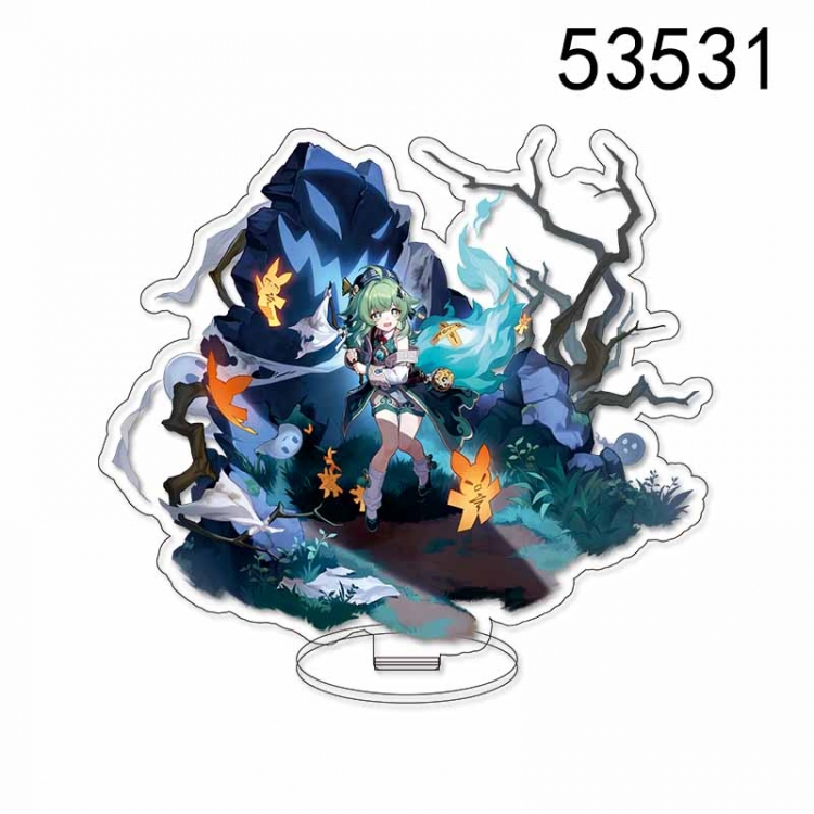 Honkai: Star Rail Anime characters acrylic Standing Plates Keychain 15CM