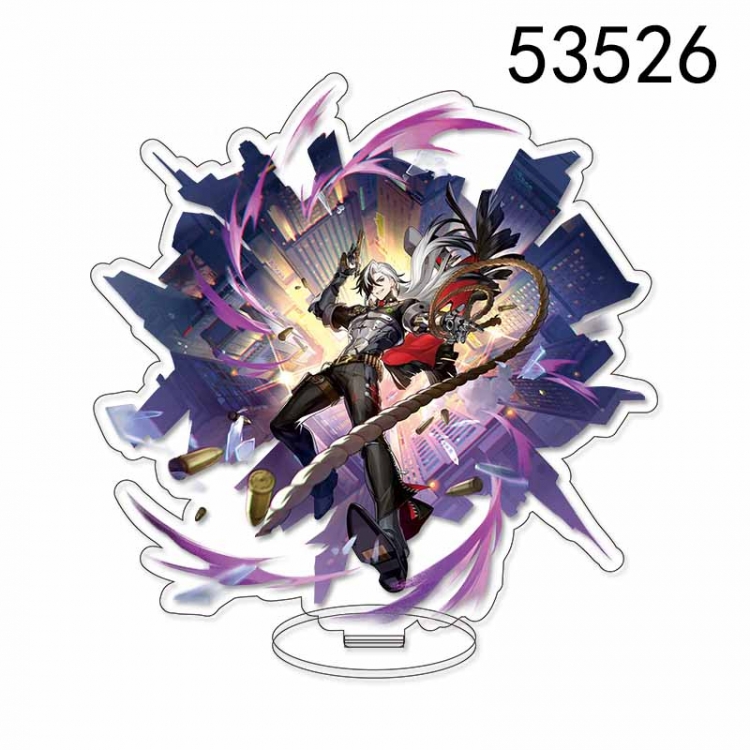 Honkai: Star Rail Anime characters acrylic Standing Plates Keychain 15CM