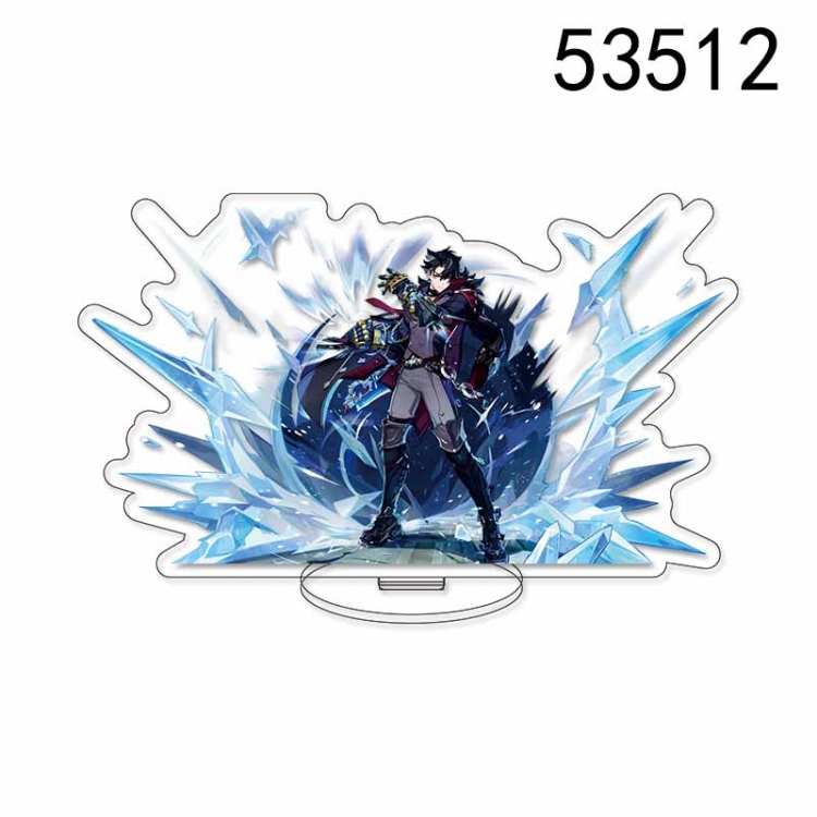 Genshin Impact Anime characters acrylic Standing Plates Keychain 15CM