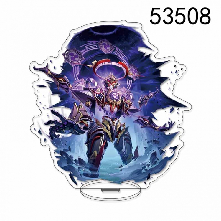 Genshin Impact Anime characters acrylic Standing Plates Keychain 15CM