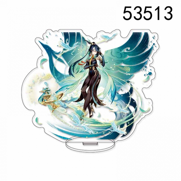 Genshin Impact Anime characters acrylic Standing Plates Keychain 15CM