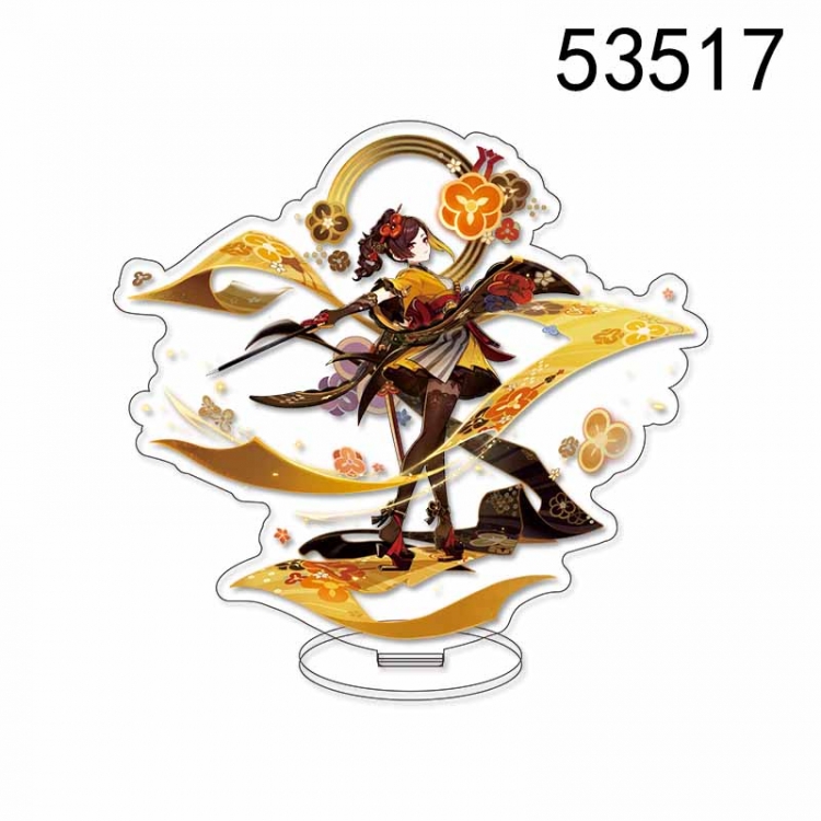 Genshin Impact Anime characters acrylic Standing Plates Keychain 15CM