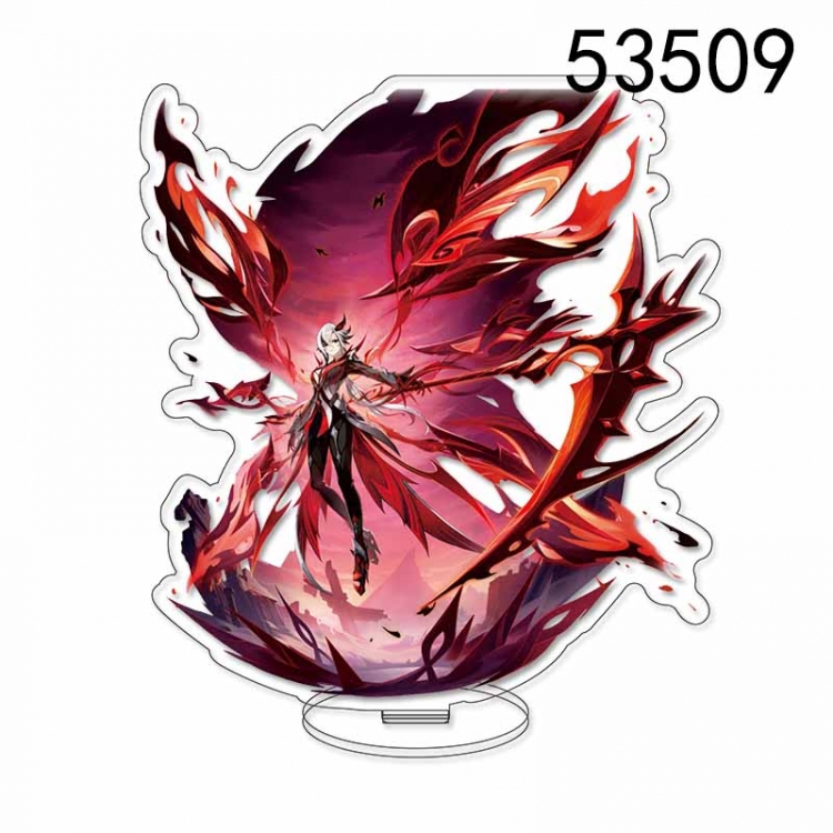 Genshin Impact Anime characters acrylic Standing Plates Keychain 15CM