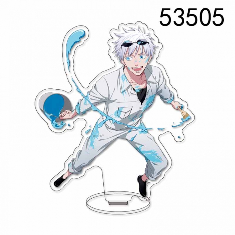Jujutsu Kaisen Anime characters acrylic Standing Plates Keychain 15CM