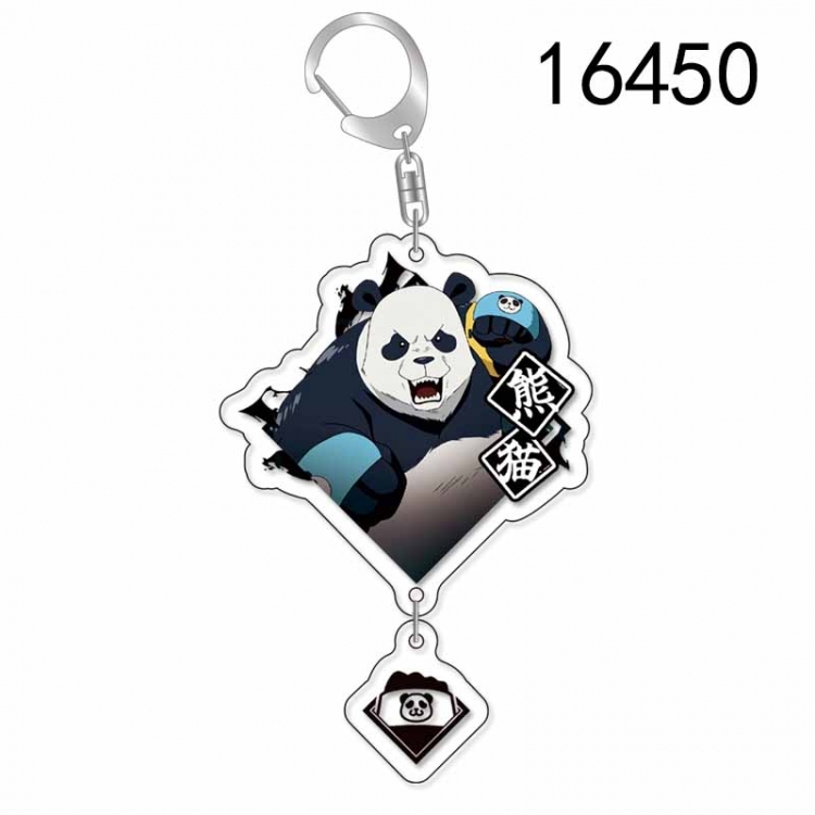 Jujutsu Kaisen Anime acrylic Pendant Key Chain  price for 5 pcs