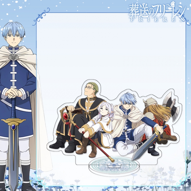 Frieren: Beyond Journey's End  Anime characters acrylic Standing Plates Keychain 16cm