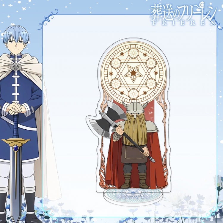 Frieren: Beyond Journey's End  Anime characters acrylic Standing Plates Keychain 16cm
