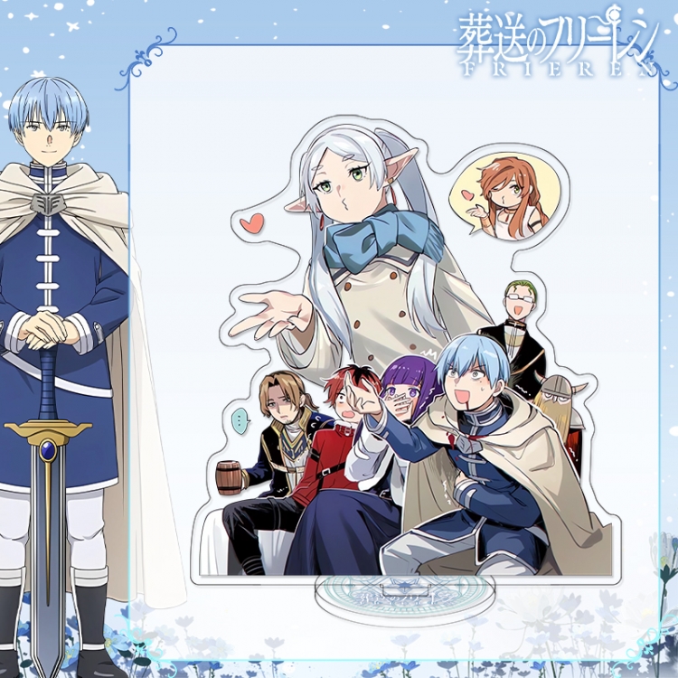 Frieren: Beyond Journey's End  Anime characters acrylic Standing Plates Keychain 16cm