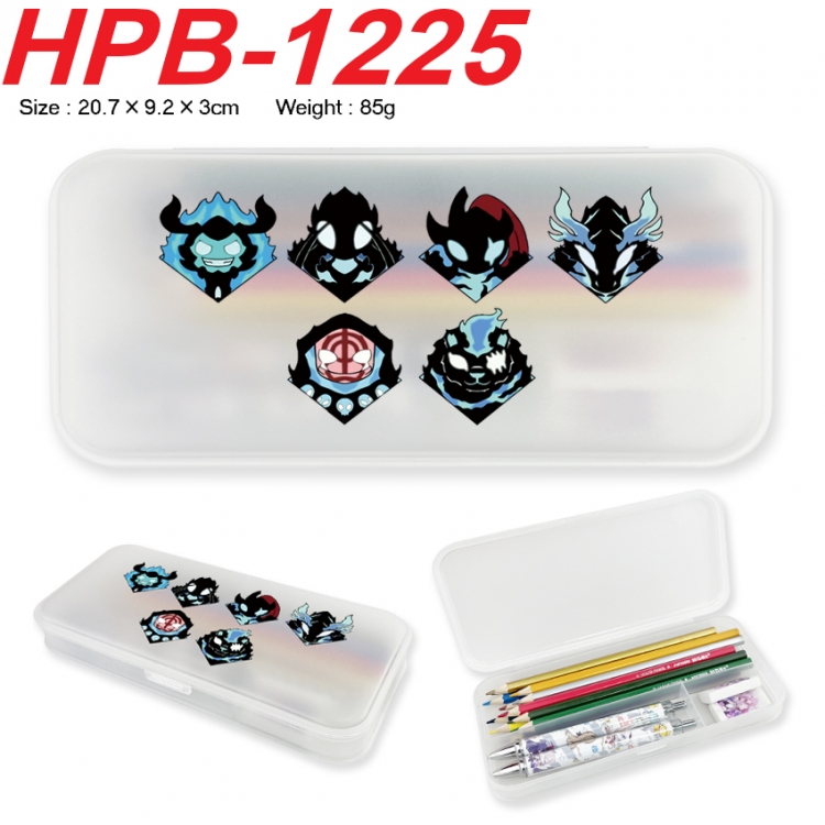 Solo Leveling:Arise Anime peripheral square UV printed PE material stationery box 20.7X9.2X3CM HPB-1225