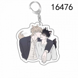 Seaside Night Anime Acrylic Ke...