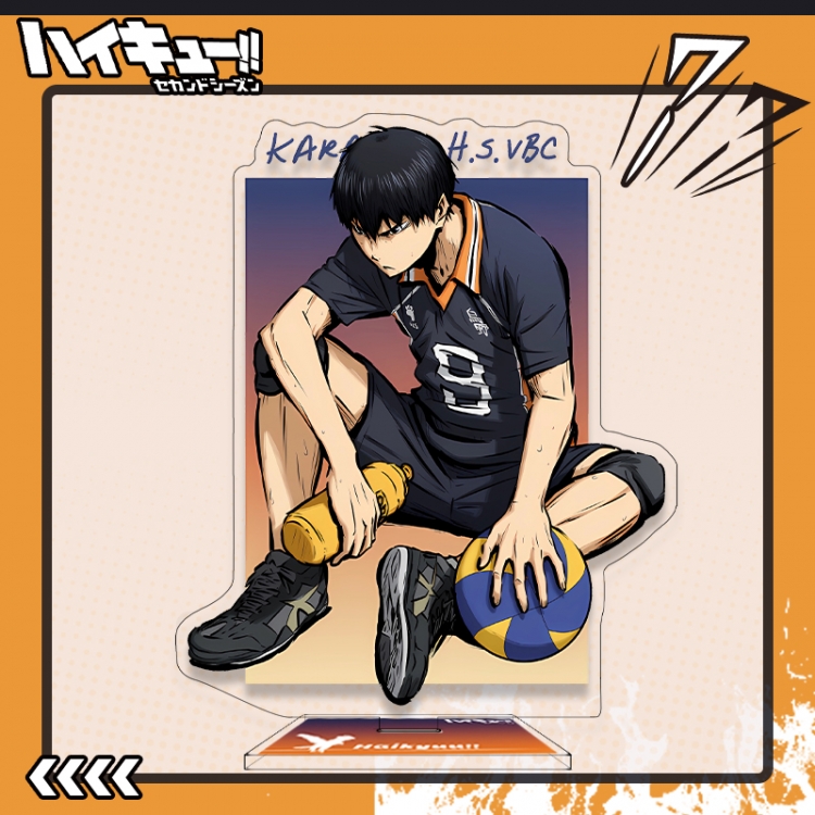 Haikyuu!! Anime characters acrylic Standing Plates Keychain 16cm