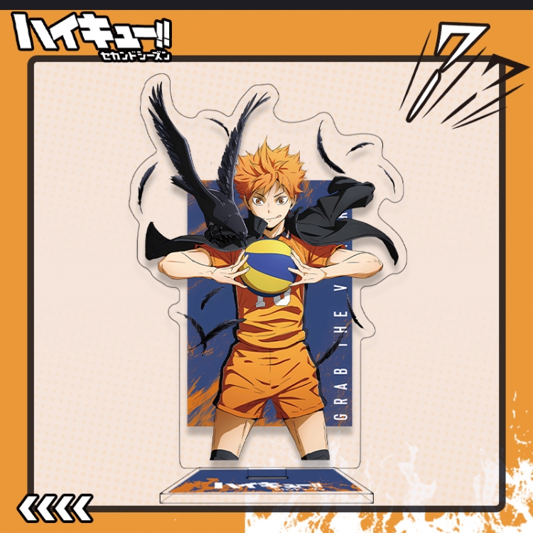 Haikyuu!! Anime characters acrylic Standing Plates Keychain 16cm
