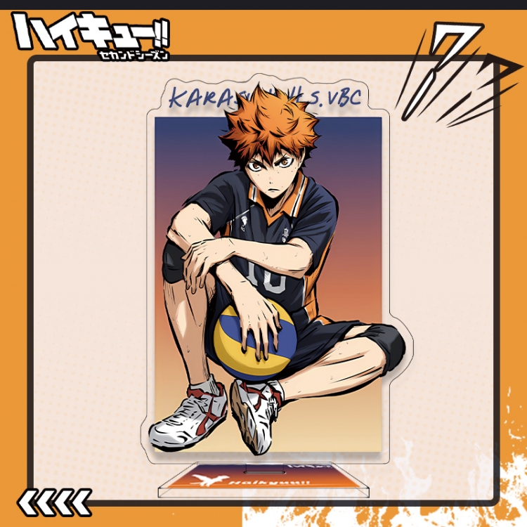 Haikyuu!! Anime characters acrylic Standing Plates Keychain 16cm