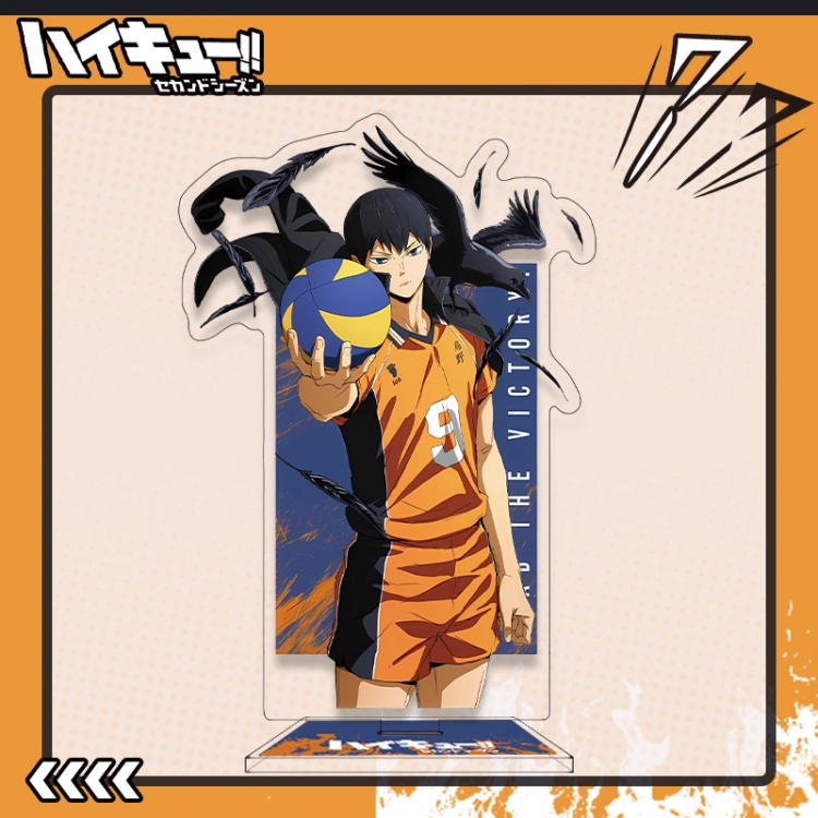 Haikyuu!! Anime characters acrylic Standing Plates Keychain 16cm