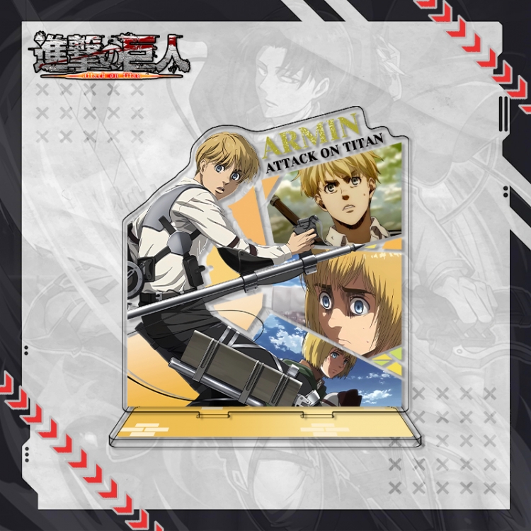 Shingeki no Kyojin Anime characters acrylic Standing Plates Keychain 16cm