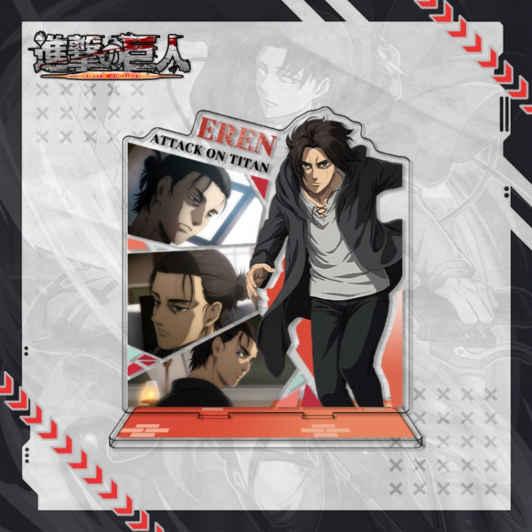 Shingeki no Kyojin Anime characters acrylic Standing Plates Keychain 16cm