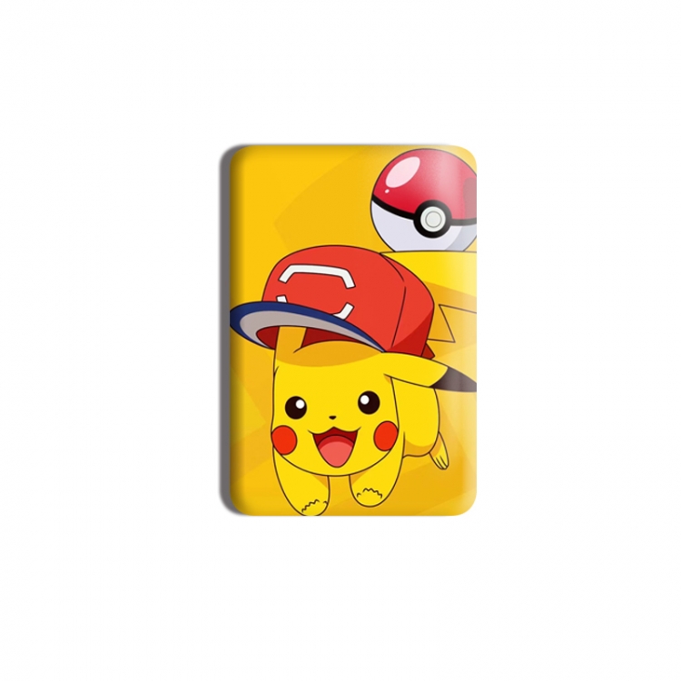 Pokemon Anime square tinplate badge chest badge 40X60CM price for 5 pcs