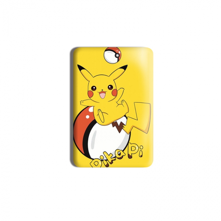 Pokemon Anime square tinplate badge chest badge 40X60CM price for 5 pcs