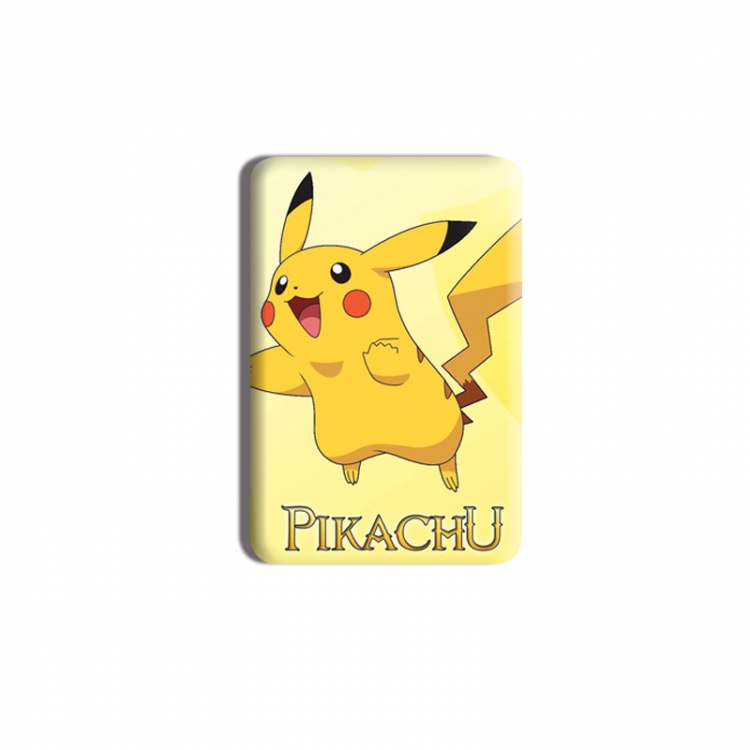 Pokemon Anime square tinplate badge chest badge 40X60CM price for 5 pcs