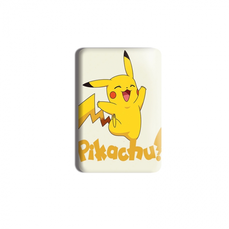Pokemon Anime square tinplate badge chest badge 40X60CM price for 5 pcs
