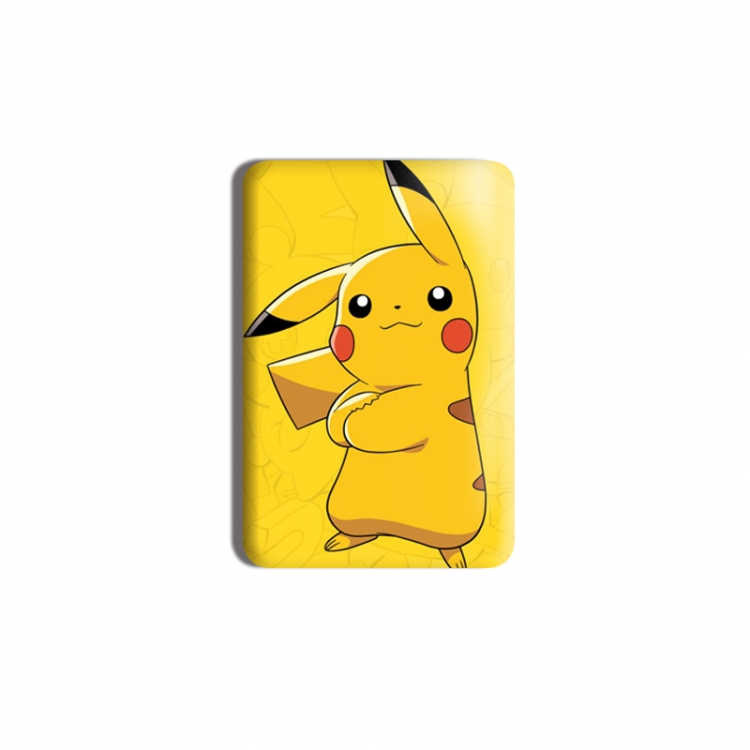 Pokemon Anime square tinplate badge chest badge 40X60CM price for 5 pcs