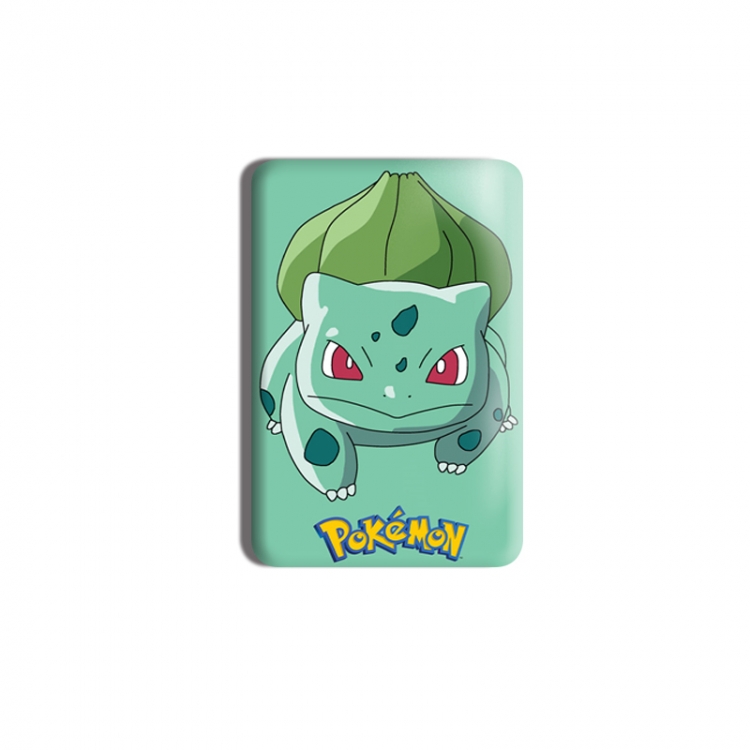 Pokemon Anime square tinplate badge chest badge 40X60CM price for 5 pcs