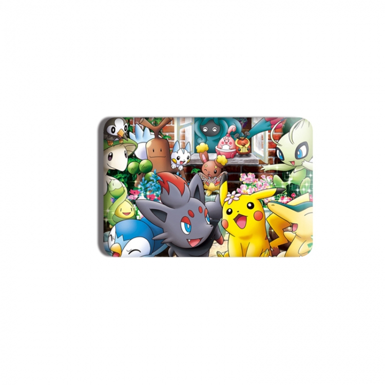 Pokemon Anime square tinplate badge chest badge 40X60CM price for 5 pcs