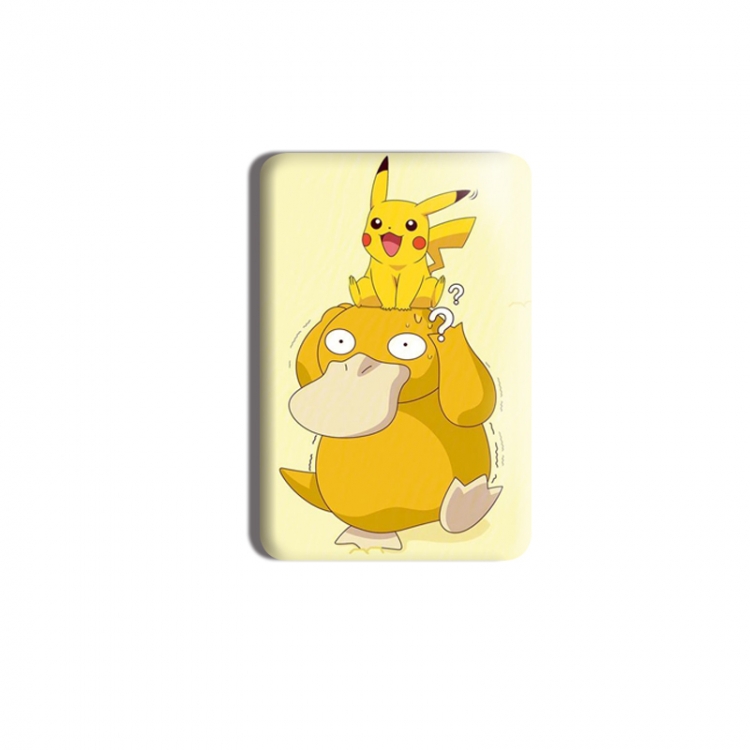 Pokemon Anime square tinplate badge chest badge 40X60CM price for 5 pcs