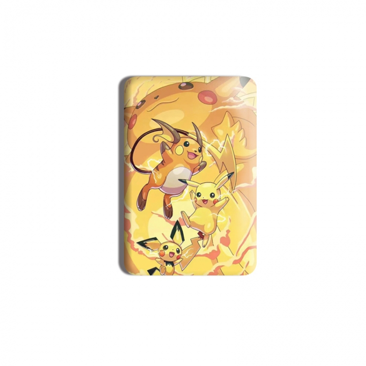 Pokemon Anime square tinplate badge chest badge 40X60CM price for 5 pcs