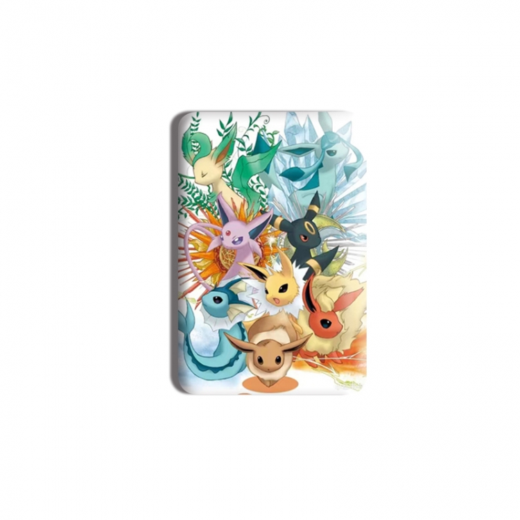 Pokemon Anime square tinplate badge chest badge 40X60CM price for 5 pcs