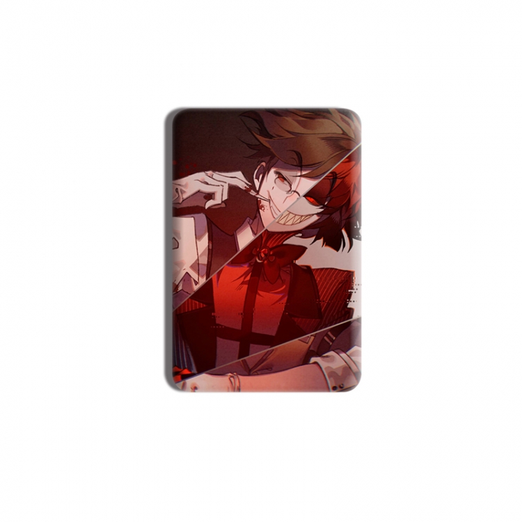 Hazbin Hotel Anime square tinplate badge chest badge 40X60CM price for 5 pcs