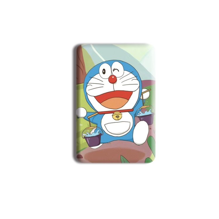 Doraemon Anime square tinplate badge chest badge 40X60CM price for 5 pcs