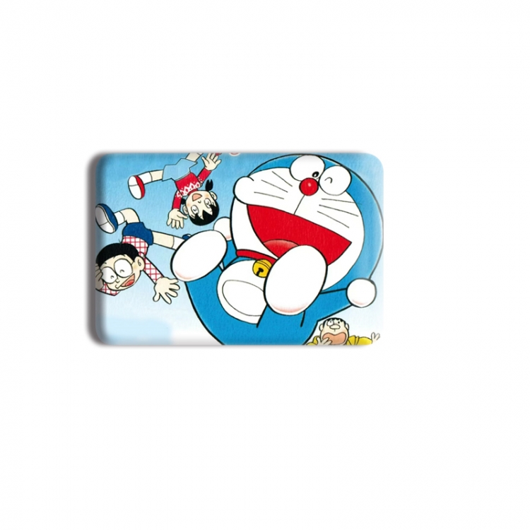 Doraemon Anime square tinplate badge chest badge 40X60CM price for 5 pcs