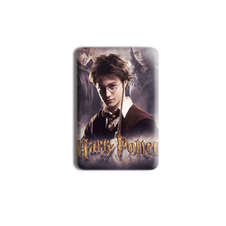 Harry Potter Anime square tinplate badge chest badge 40X60CM price for 5 pcs