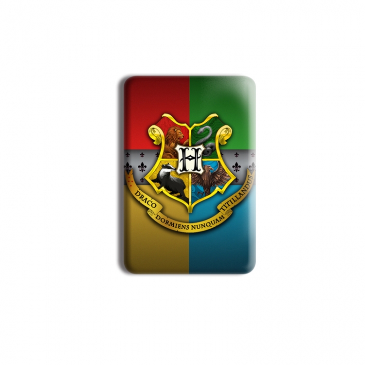 Harry Potter Anime square tinplate badge chest badge 40X60CM price for 5 pcs