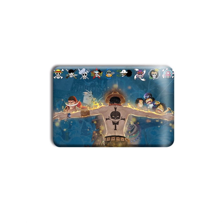 One Piece Anime square tinplate badge chest badge 40X60CM price for 5 pcs
