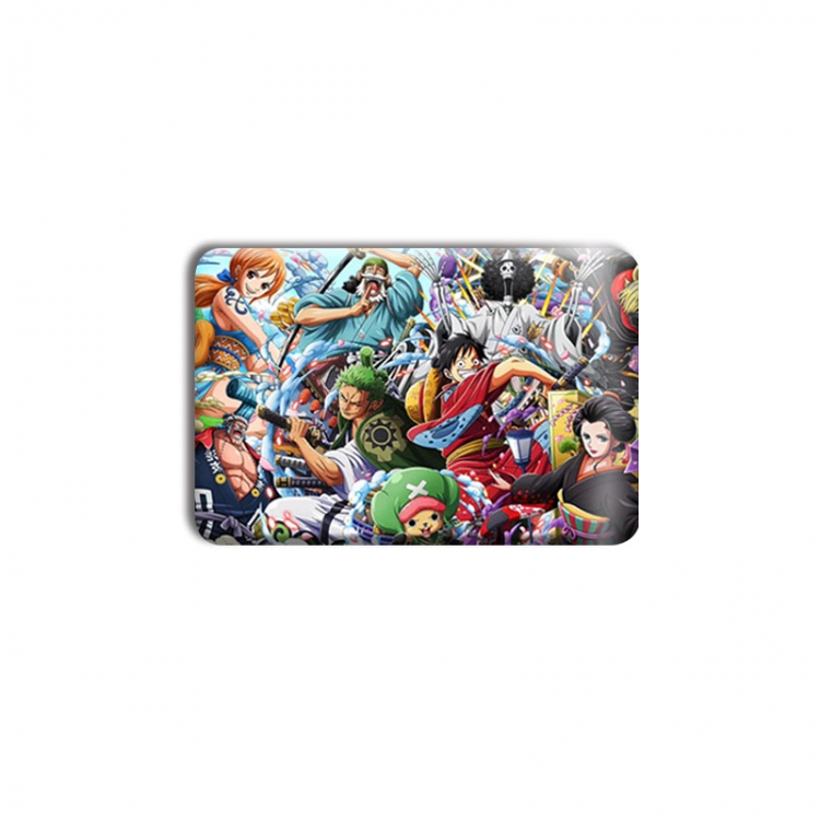 One Piece Anime square tinplate badge chest badge 40X60CM price for 5 pcs