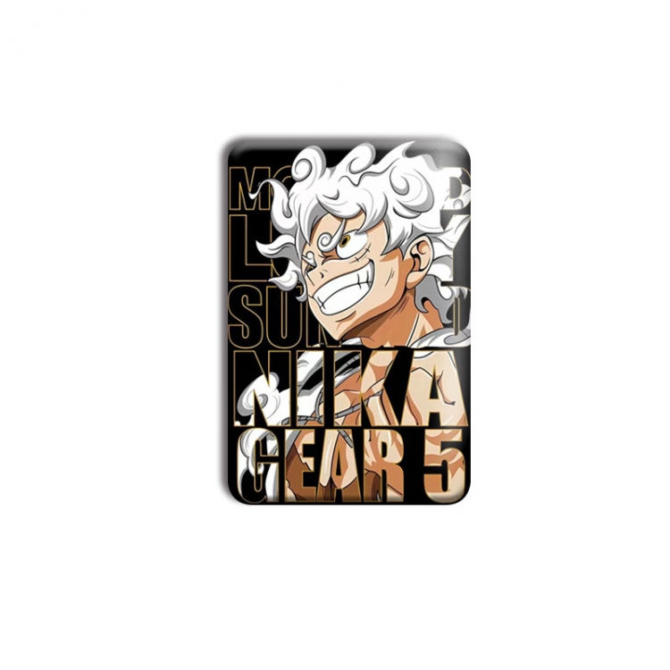 One Piece Anime square tinplate badge chest badge 40X60CM price for 5 pcs
