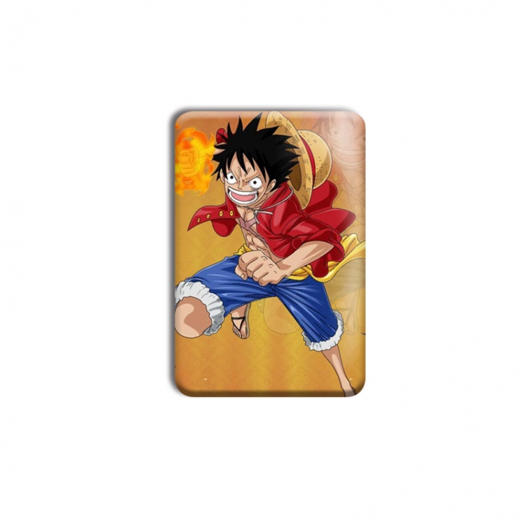 One Piece Anime square tinplate badge chest badge 40X60CM price for 5 pcs