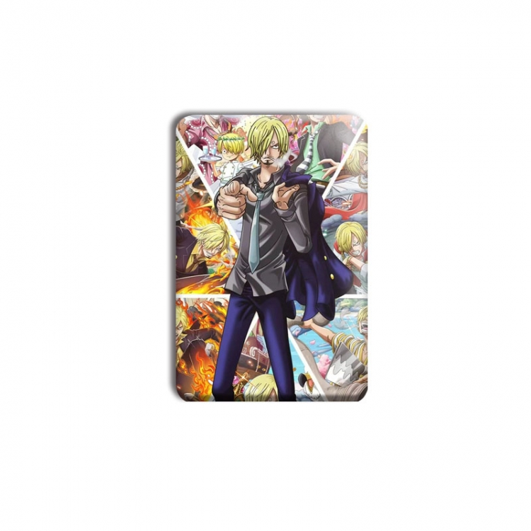One Piece Anime square tinplate badge chest badge 40X60CM price for 5 pcs