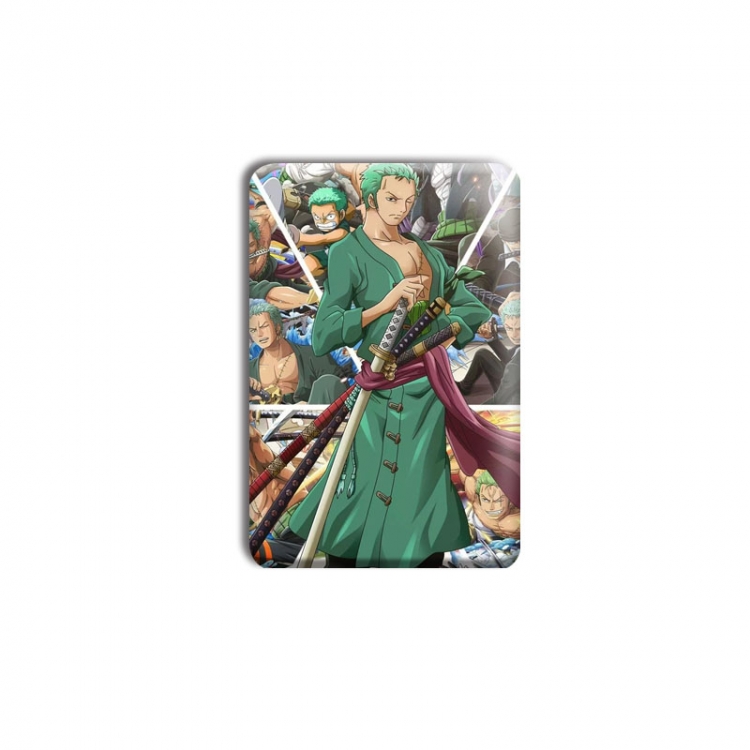 One Piece Anime square tinplate badge chest badge 40X60CM price for 5 pcs