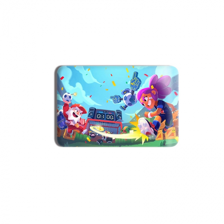 Brawl Stars Anime square tinplate badge chest badge 40X60CM price for 5 pcs