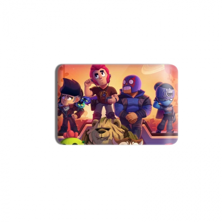 Brawl Stars Anime square tinplate badge chest badge 40X60CM price for 5 pcs